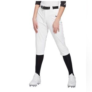 Nike Vapor select softball pants, girls small‎ (7/8) white color